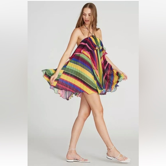 AMUR Dresses & Skirts - AMUR Sevyn Mini Halter Dress Size 8 $398